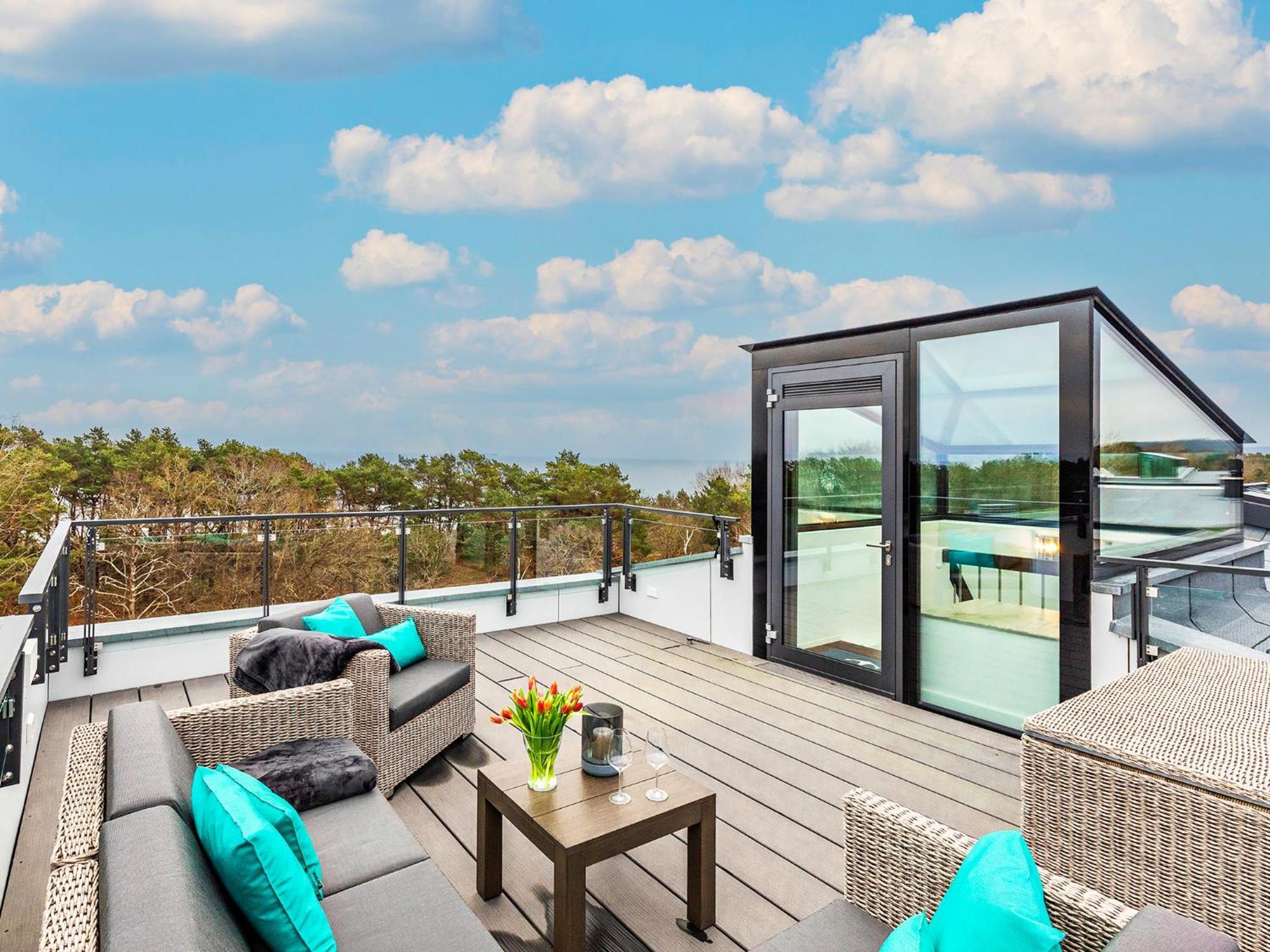Fewo Prora - Kingfisher Dachterrasse Binz Εξωτερικό φωτογραφία